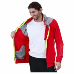 Kempa Core 2.0 Hood Jacket Grey/Red* Inomhussporter|Tröjor