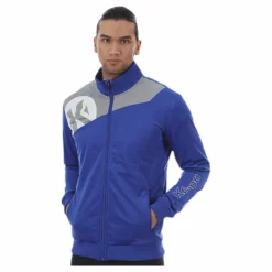 Kempa Core 2.0 Poly Jacket Blue/Grey* Inomhussporter|Tröjor