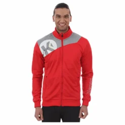 Kempa Core 2.0 Poly Jacket Grey/Red* Inomhussporter|Tröjor
