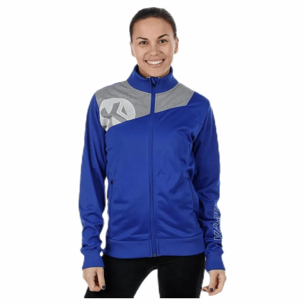 Kempa Core 2.0 Poly Jacket W Blue/Grey* Inomhussporter|Tröjor