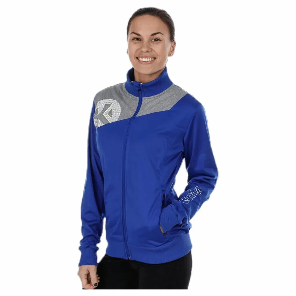 Kempa Core 2.0 Poly Jacket W Blue/Grey* Inomhussporter|Tröjor