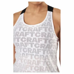Craft Core Charge Logo Singlet White* Linnen|Träning