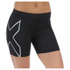 2XU Core Compression 5" Shorts W Black/Silver* Löpning|Träning