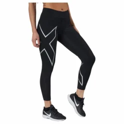 2XU Core Compression 7/8 Tight Black/Silver* Tights|Löpning
