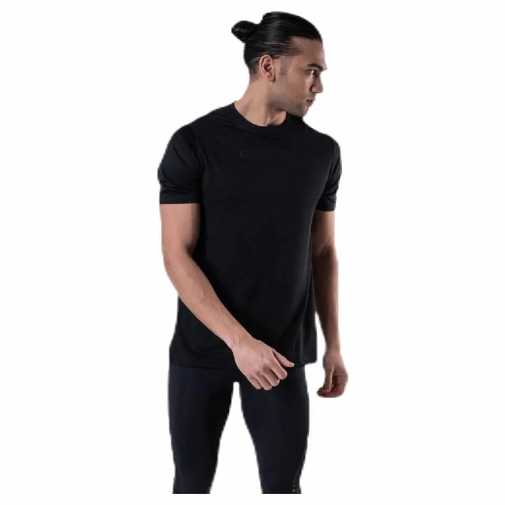 Craft Core Essence SS Mesh Tee Black* T-Shirts|Träning