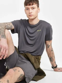 Craft Core Essence Ss Tee M Granite* Löpning|Träning