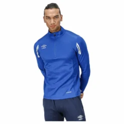 Umbro Core Sweat Half Zip Blue* Fotboll|Tröjor