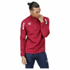 Umbro Core Sweat Half Zip Red* Fotboll|Tröjor