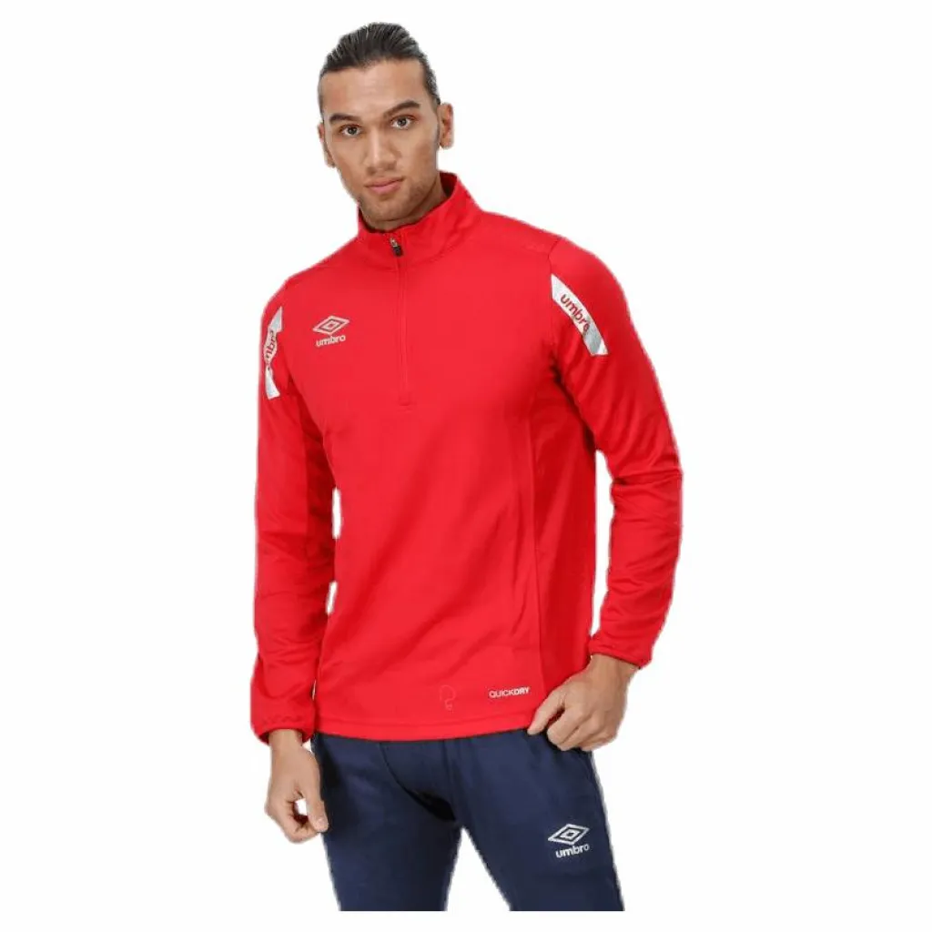 Umbro Core Sweat Half Zip Red* Fotboll|Tröjor
