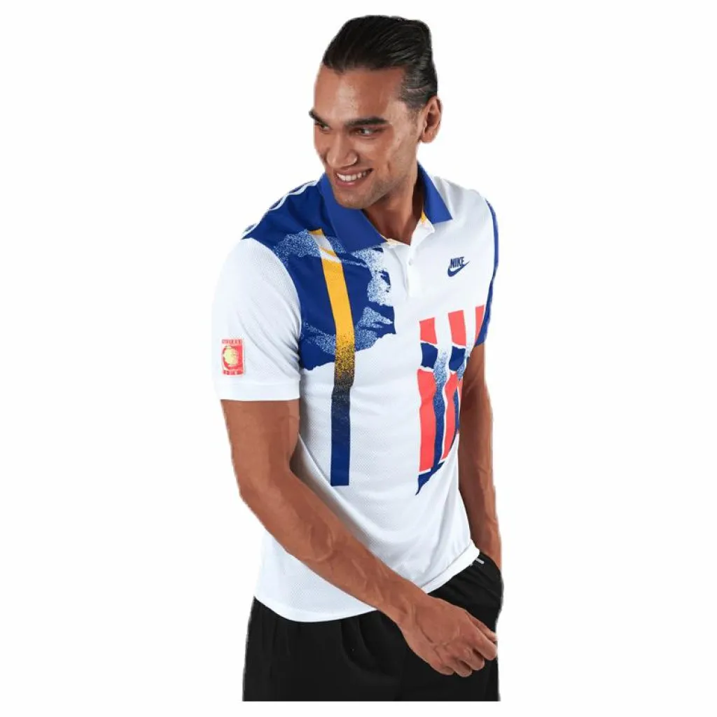 Nike Court Advantage Polo Blue/White/Red* Racketsporter