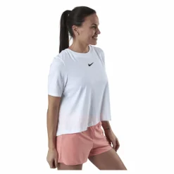 Nike Court Advantage Top SS White/Black* Racketsporter