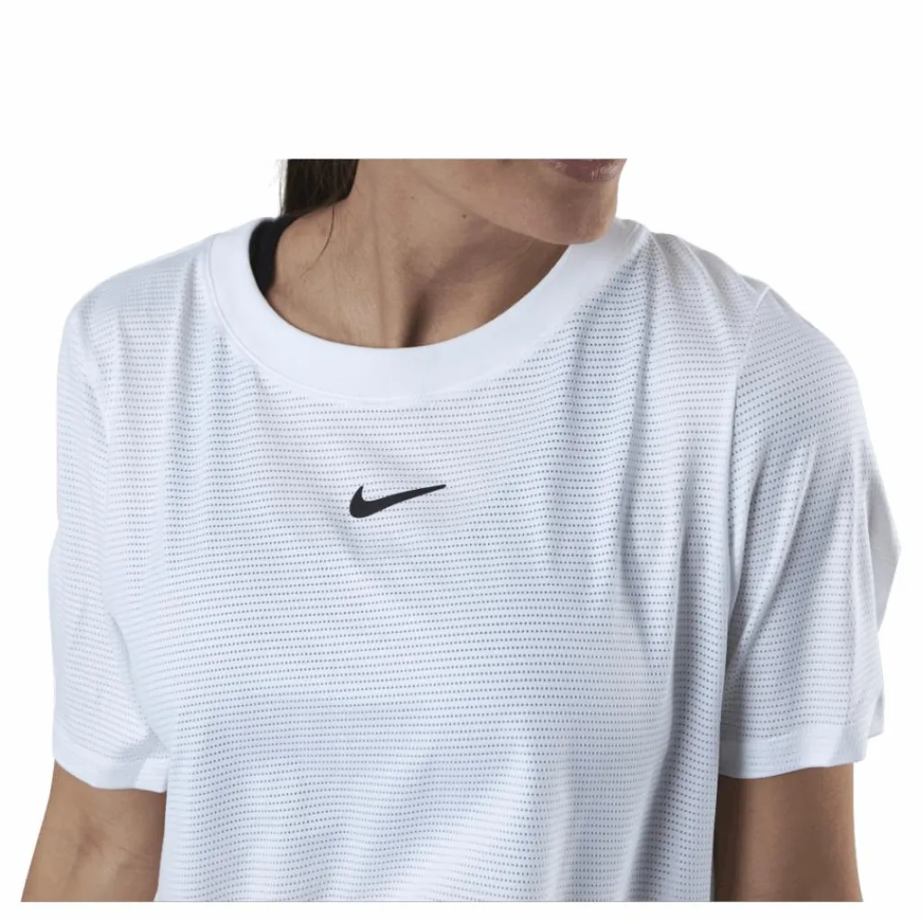 Nike Court Advantage Top SS White/Black* Racketsporter