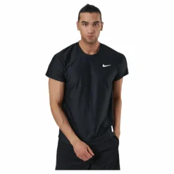 Nike Court Advantage Top White/Black* Racketsporter|T-Shirts