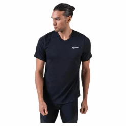 Nike Court Dri-Fit Challenger  White/Black* Racketsporter|T-Shirts