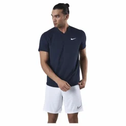 Nike Court Dry Polo Blade Blue/White* Racketsporter|T-Shirts