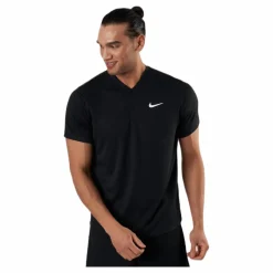 Nike Court Dry Polo Blade White/Black* Racketsporter|T-Shirts