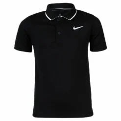 Nike Court Dry Polo Team Black*Barn T-Shirts|Racketsporter