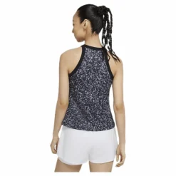 Nike Court Dry Printed Tank White/Black* Racketsporter|Linnen