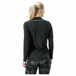 Nike Court Dry Top LS Halfzip White/Black* Racketsporter