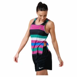 Nike Court Printed Dry Tank Pink/Blue* Racketsporter