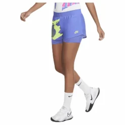 Nike Court Slam Shorts Blue/Green* Racketsporter|Shorts