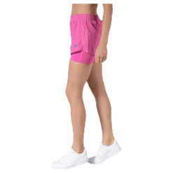 Nike Court Slam Shorts Pink/Blue* Racketsporter