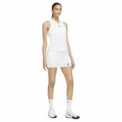 Nike Court Slam Tank White* Racketsporter|Kjolar Och Klänningar