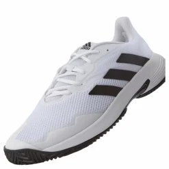 adidas Courtjam Control Tennis Shoes Cloud White / Core Black / Cloud White* Racketsporter