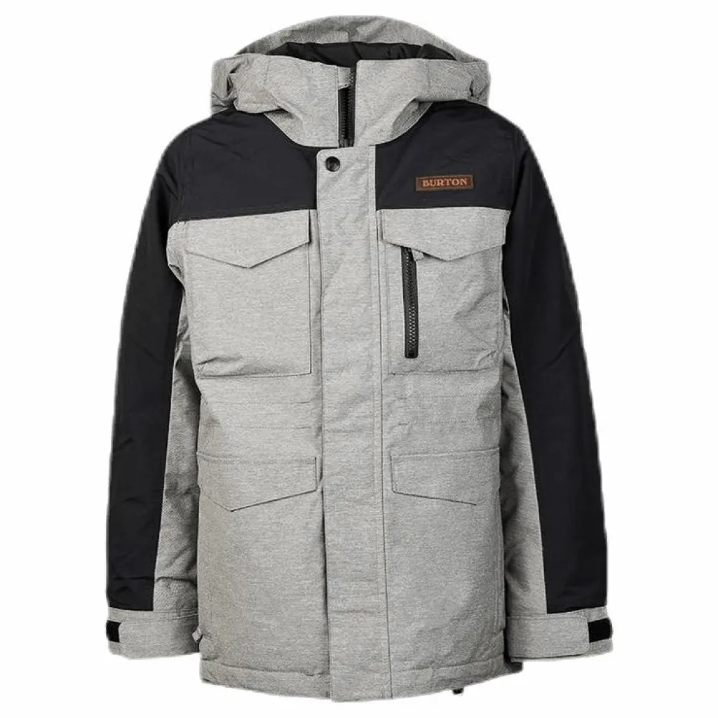 Burton Covert Jacket Youth Grey*Barn Alpint|Jackor
