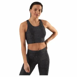 Casall Croco Sport Top Grey* Löpning|Träning