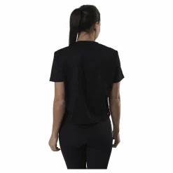 adidas Cropped Logo Sport T-Shirt Black / White* Träning|T-Shirts