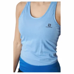 Salomon Cross Run Tank W Provence/heather/nautical Blue* Linnen|Löpning