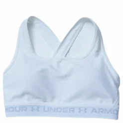 Under Armour Crossback Mid Bra White* Löpning|Sport-Bh:Ar