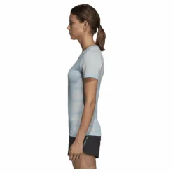 adidas Cru Tee Primeknit Blue/Grey* T-Shirts|Löpning