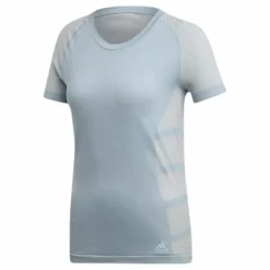 adidas Cru Tee Primeknit Blue/Grey* T-Shirts|Löpning