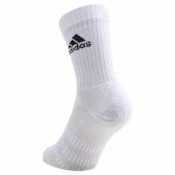 adidas Tennis Cush Crew 3-Pack White* Racketsporter