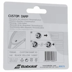 Babolat Custom Damp 2-Pack black/yellow* Racketsporter