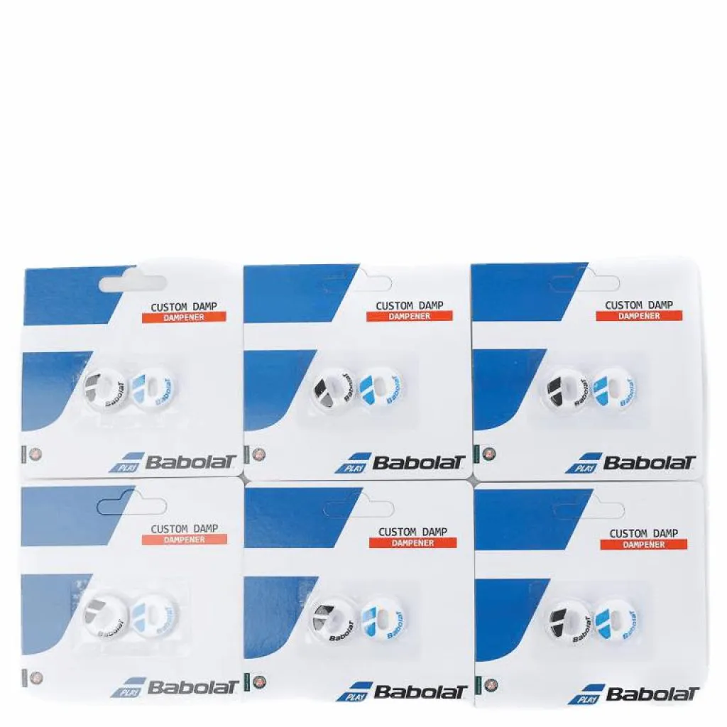 Babolat Custom Damp 2-Pack white/blue* Racket Och Bollar|Racketsporter