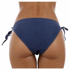 Wyte Daisy Crochet Tie Tanga Blue* Simning|Badkläder