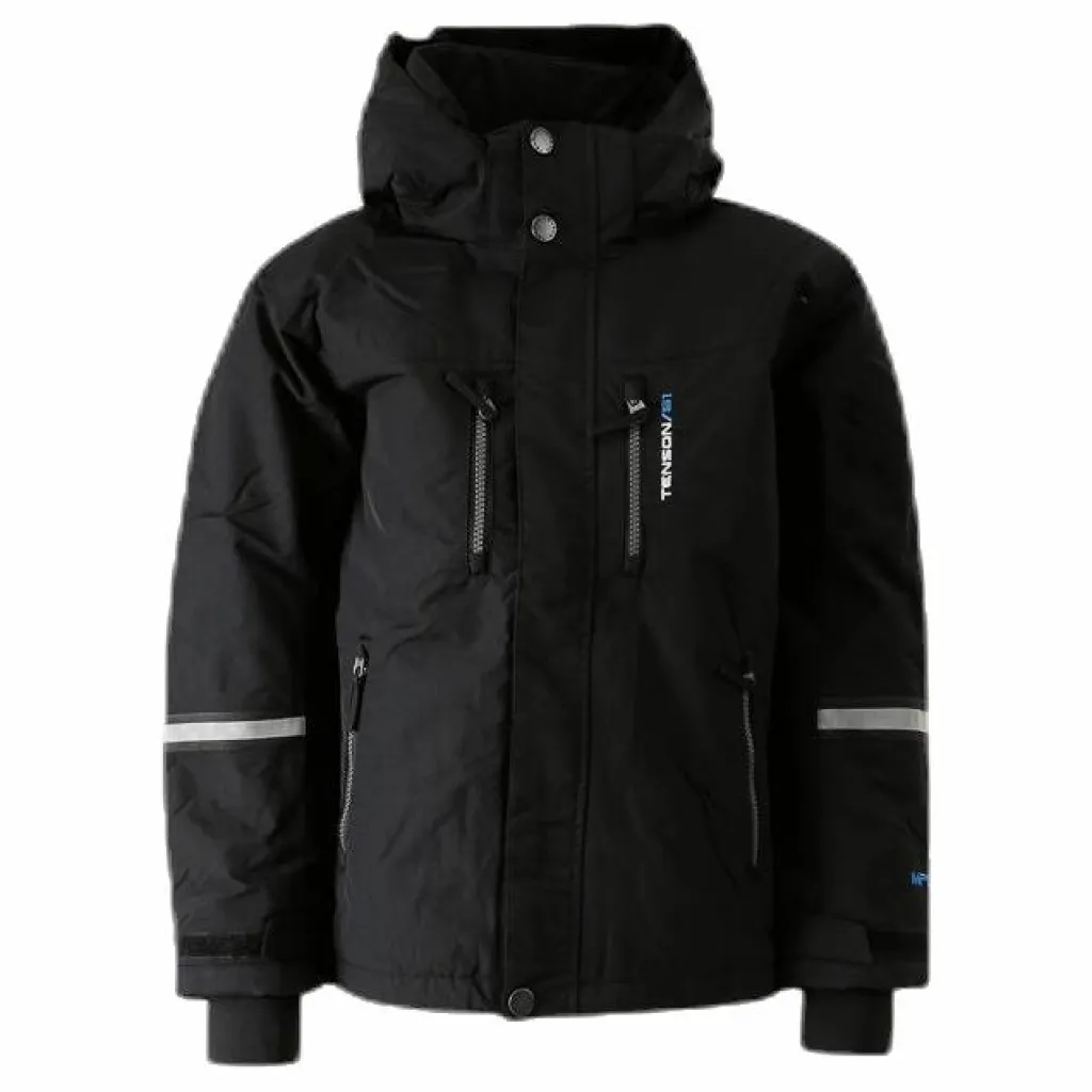 Tenson Davie Ski Jacket Kid Black*Barn Alpint|Jackor
