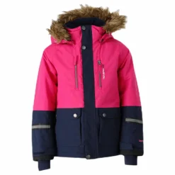 Tenson Daxian Ski Jacket Kid Pink*Barn Alpint|Jackor