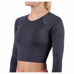ICANIWILL Define Seamless L/S Crop Top Grey* Tröjor|Träning