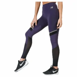 New Balance Determination Tight Purple/Black* Tights|Träning