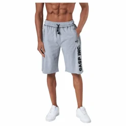 GASP Division Sweatshorts Light Grey Melange* Shorts|Träning