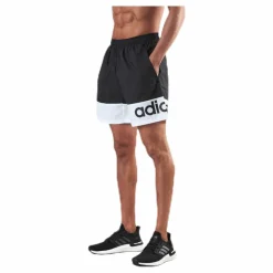 adidas D2M Colour Block Short White/Black* Shorts|Träning
