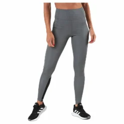 adidas D2M  Hirise Long Tight White/Black* Tights|Träning