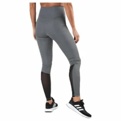 adidas D2M  Hirise Long Tight White/Black* Tights|Träning