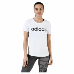 adidas D2M Logo Tee White* T-Shirts|Träning
