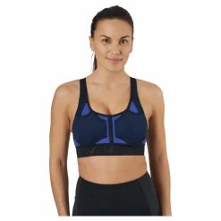 Nike Dri-fit Adv Swoosh Women's Med Midnight Navy/lapis/black/lapi* Löpning|Sport-Bh:Ar
