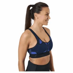Nike Dri-fit Adv Swoosh Women's Med Midnight Navy/lapis/black/lapi* Löpning|Sport-Bh:Ar